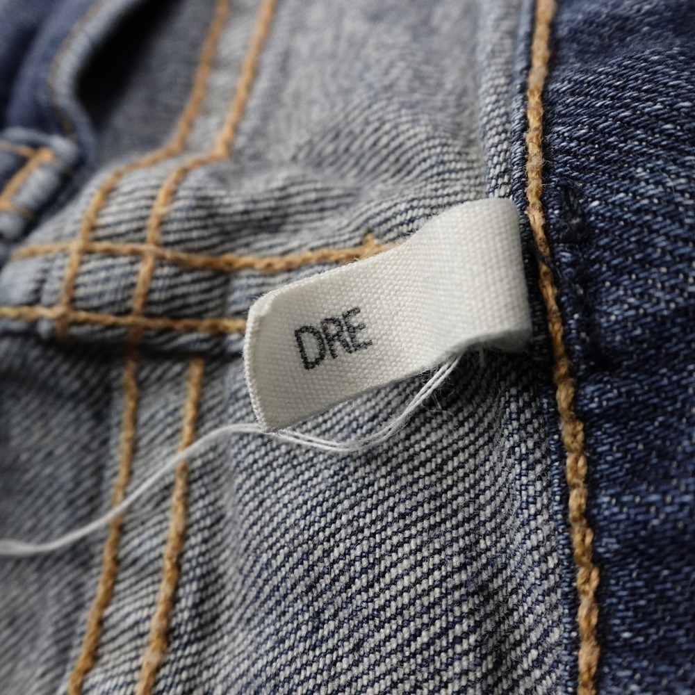 Rag Bone Dre Jeans Women's 30 (34x30) Blue Dark Wash Distressed Casual - Picture 4 of 12